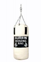 AURION CANVAS Punching Bag- Black - FILLED 2 FEET WITH FREE CHAIN- Amazon