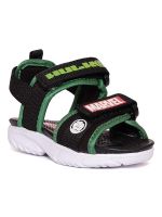 [Size 13] Marvel Avengers by Toothless Kids Boys Green/Black Sports Sandals Outdoor- Amazon