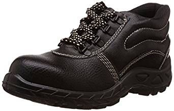 Safari Pro Booster Gold PVC Safety Shoes Steel Toe- Amazon