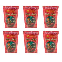 Grergy Grow Fish Food, Combo Pack of 6, Highly Nutritious Food For All Aquarium Fish, 600 gm- Amazon