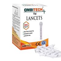 [LD] AmbiTech Flat Type Institution/Hospital Glucometer Lancets (500 Nos)- Amazon