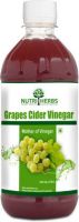 Nutriherbs Grapes Cider Vinegar with Mother Helps in Blood Purification & Body Detoxification Nutrition Drink  (473 ml, Grapes Flavored)- Flipkart
