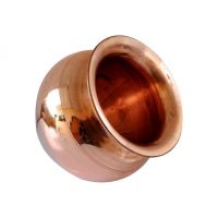 Truvic Copper Vessel Kalash Tambya Lota For Pooja, (Small)- Amazon
