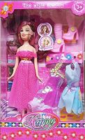 CONCEPT RACING Modern Fashion Doll Set with Accessories Playset Dolls For Girls, Dolls Set For Kids Girls (Set of 1) (Design_17)- Amazon