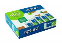 Apsara Non Dust Erasers - Pack of 20- Amazon