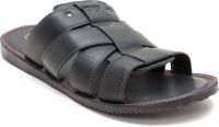 Red Tape Men Black Sandals- Flipkart