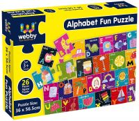 Webby Alphabets Floor Puzzle- Amazon