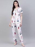 60% off on Women's Night Suits & Get FREE DERMATOUCH CREAM- Clovia
