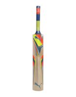 [Size 6] Puma Men's Wood Cricket Bats (Green, Blue, 4053985614317_89365601_evoSPEED3000PrePrepared14_6)- Amazon