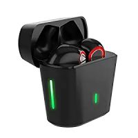 DRUMS Bluetooth Earbuds 35l True Wireless Earbuds Bluetooth Earphones Wireless Headphones, Bluetooth 5.0 TWS Stereo Earphones in-Ear with Charging Case, Built-in Microphones (Black)- Amazon