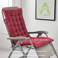 AMZ Microfibre Soft Home Cotton Cushion Long Chair Pad Cushion For Indoor/Outdoor Home Office Garden Decor (Maroon,48 x 16 inches,Set of 1)- Amazon