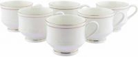 Sarsawal Pack of 6 Bone China Fine Tableware Mini White Tea & Coffee Cup- Flipkart
