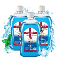 Tri-Activ, Multipurpose Disinfectant Liquid For Personal Hygiene and Home Cleaning 500ml Cool Menthol, Blue, 3 count- Amazon