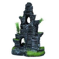 Foodie Puppies Desolated Tower Aquarium Decor- Amazon