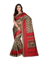 e-VASTRAM Women's Art Mysore Printed Silk Sarees- Amazon