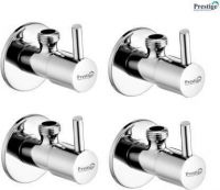 Prestige FLY Pack Of 4 FLY Angle Cock Square with Wall Flange Chrome Bathroom Faucets Taps and Faucet Angle Valve Angular Stop Cock Wash Basin Tap Angle Valve- Flipkart