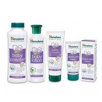 Himalaya Baby Care Baby Grooming Kit, Mini with Free Diaper Rash Cream, 50g- Amazon