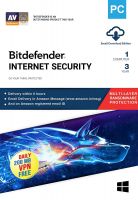 Bitdefender - 1 Computer,3 Years - Internet Security | Windows | Latest Version | Email Delivery in 2 Hours- No CD |- Amazon