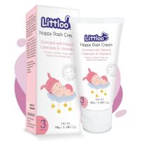 Littloo Diaper Rash / Nappy Rash Cream For Baby's Sensitive Skin with Natural Calendula Extract, Shea Butter, Vitamin E & Zinc Oxide- Amazon