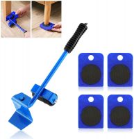 KARP Heavy Duty Furniture Lifter Sliders Easy Safe Moving, Appliance Roller Suitable Sofas, Couches Refrigerators, Adjustable Height Furniture Lifter,Movers (Blue)- Amazon