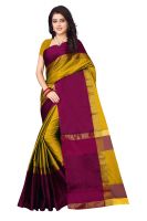 Dhruvi Trendz Soft Cotton & Silk Saree For Women Banarasi Saree Under 399 2021 Beautiful For Women saree- Amazon