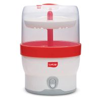LuvLap Royal Electric Steam Sterilizer For 6 feeding bottles, Auto Shut off, Fast bottle sterilizer machine, BPA Free (White)- Amazon