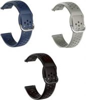 Rapidotzz Pack of 3 20mm Watch Straps Bands Compatible- Flipkart