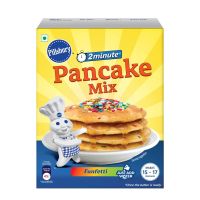 Pillsbury Pancake Mix | Funfetti Flavour | 2-Minute Pancakes | Eggless 344g- Amazon