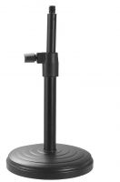 Powerpak PC-02 Professional Desktop Microphone Stand | Extendable 2 Step Table Desktop Stand | Studio Sound Recording | For Vlogging/ Live Streaming/Lectures/Podcasts/Video Chats | Black ( Mic Holder Not Included )- Amazon
