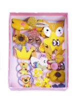 Yellow Chimes Gift Set of Hair Accessories For Kids with Hair Clips and Band Assortment Gift Box- Amazon