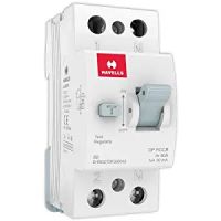 Havells DHRGCTDF030040 RCCB 'AC' Type DP PVC Plastic Base Model (White)- Amazon