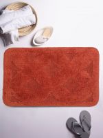 Lusomes Bath Mats (40x60 cms-Pk of 1-Red)- Amazon