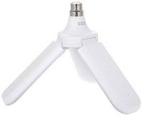 FIRSTLIKE B22 Foldable Light, 45W Three-Leaf Fan Blade LED Light Bulb, Super Bright Angle Adjustable Home Ceiling Lights, AC95-265V, Cool White Pendants Ceiling Lamp  (White)- Flipkart