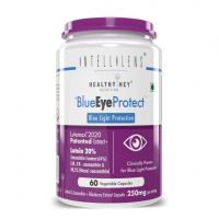 Intellilens X HealthyHey Eye Care Vitamin Supplements with Lutein and Zeaxanthin (60 Capsules)- Amazon