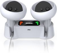 PSS Charging Dock For Oculus Quest 2 Controllers, VR Accessories Charger Station with 2 Rechargeable Batteries, Fast Charging Station Set with Type-C Charging Cable- Amazon