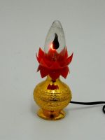Tu Casa Electric Kalash-Set of 4(82.5x15x1cm, Plastic, Gold)- Amazon