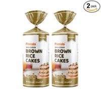 Pintola Organic Wholegrain Brown Rice Cakes - All Natural (Unsalted, Pack of 2)- Amazon