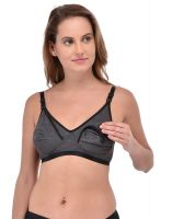 Fabme Women's Melange Nursing Bra - Pack of 1 - (Cups B, C, D) (Sizes 30 to 44)- Amazon