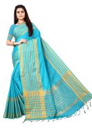 OM SAI LATEST CREATION Soft Cotton & Silk Saree For Women Banarasi Saree Under 399 2021 Beautiful For Women Saree- Amazon