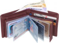 WILD EDGE Men Brown Artificial Leather Money Clip - Mini  (10 Card Slots)- Flipkart