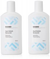 Amazon Brand – Solimo Nail Polish Remover, Pack of 2 (100 ml each)- Amazon