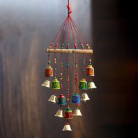 eCraftIndia Handcrafted Decorative Wall/Door/Window Hanging Bells Chimes Showpieces- Amazon