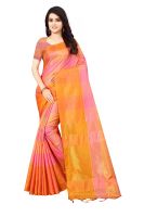 Dhruvi Trendz Soft Cotton & Silk Saree For Women Banarasi Saree Under 399 2021 Beautiful For Women saree- Amazon