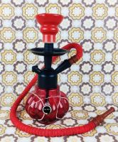 Hey-Wish 12 inch Glass, Ceramic Hookah  (Red)- Flipkart