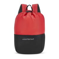 Aristocrat Draw-Pack 15L Unisex Red Laptop Bags- Amazon