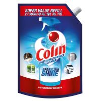 Colin Glass and Surface Cleaner with Shine Boosters Refill, Regular ...