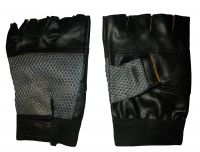 Spanco Grey Color Leather Gym Gloves For Weight Lifting Gloves, Exercise Gloves For Powerlifting, Cross Training, Workout, Best For Men & Women- Amazon