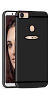 Oppo F5 RTCO™ Combo Ultra Thin Matte Line Soft TPU Silicone Back Cover With Free Tempered Glass Screen Protector- Amazon