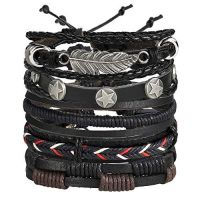 Shining Diva Fashion Genuine Leather Bracelet Wraps Casual Skin Friendly Bracelets For Men Boys- Amazon