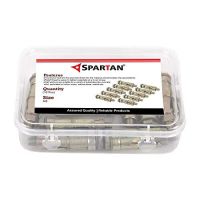 Spartan Wall Anchor Fasteners kit - Size M8 (Golden, 10 Pieces)- Amazon